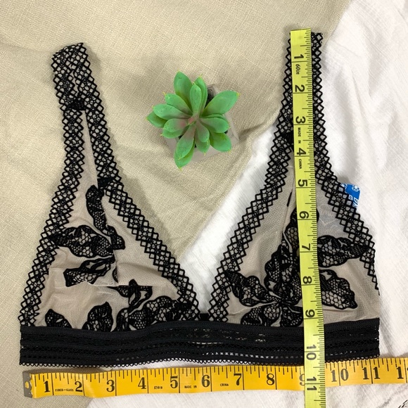 FREE PEOPLE Floral Lace Trims Alia Bralettee Bra - Picture 8 of 8